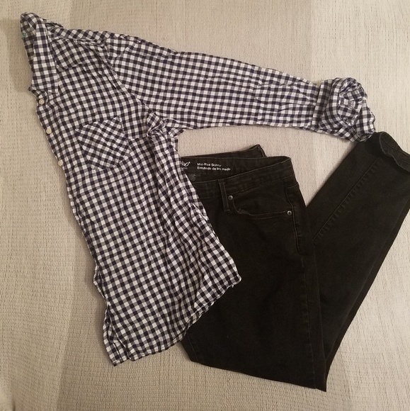 Merona patterned button up! - Picture 1 of 4